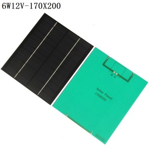 Tablero de batería de epoxi laminado de varios tamaños 1,5 W-6W 12V Panel solar pequeño <span class=keywords><strong>Sunpower</strong></span> Cell - Product Image 2
