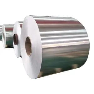 China Supplier Silver Aluminum Foil Roll Price Aluminum Foil roll Paper With Lubricated Surface