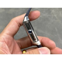 Montre automatique mécanique unisexe de haute qualité, élégante, rétro, avec boîtier en acier inoxydable et cristal saphir carré, réserve de marche, pour plongée