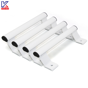 Gagang Pintu Geser Modern Putih, Gagang Pintu Jendela Aluminium Solid Dua Sisi untuk Apartemen - Product Image 1