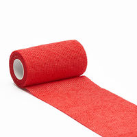 Bande adhésive élastique cohésive au goût amer, 4 pouces x 5 yards, rouleau de bandage vétérinaire pour chien, chat, animal de compagnie, premiers secours, soin des plaies