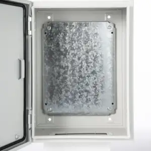 Outdoor Galvanized Sheet Electrical Enclosure Metal Iron Enclosure Electronic Cabinets Distribution Control Metal Box