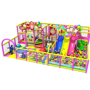 Parque Infantil Comercial Interior para Niños, Equipo de Parque Infantil Interior Hecho en Casa con Tobogán y <span class=keywords><strong>Piscina</strong></span> de Pelotas - Product Image 1