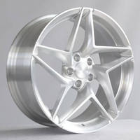 Jantes monobloc forgées 19 20 21 pouces 1 pièce cinq branches 5x108 en alliage pour Ferrari F8 Tributo 458 Spider 488 GTB 812 F430