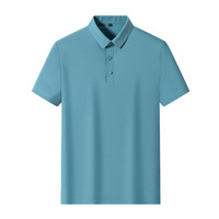 Polo personnalisé pour homme, uniforme d'équipe de course moto, en soie glacée à séchage rapide, manches courtes, tenue de travail pour personnel 4S de concessionnaire