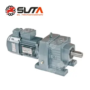 SLTM Motor Reducer 220V Hộp Số Xoắn Ốc HT250 Gang Cường Độ Cao 0.1 ~ 560 Vòng/Phút Max.2000rpm Max. 280 Flying Knight CN;ZHE