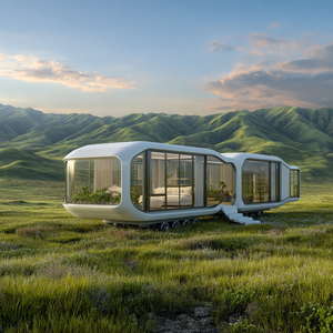 โรงแรมแคปซูลสำเร็จรูปทันสมัยหรูหรา ผลิตจากแผ่นเหล็กแซนวิช พร้อมครัวกันน้ำ สำหรับการพักผ่อนที่น่าจดจำ - Product Image 2