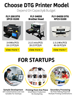 Impresora DTG Industrial Rápida FULIYIN, Impresora Directa a Prenda A4 para Camisetas, Impresora Digital de Tela, 1 Año de Garantía