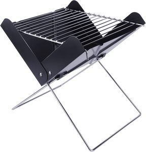 Parrilla Portátil Plegable para Exteriores, de Leña y Carbón, para Acampar y Uso Doméstico - Product Image 1