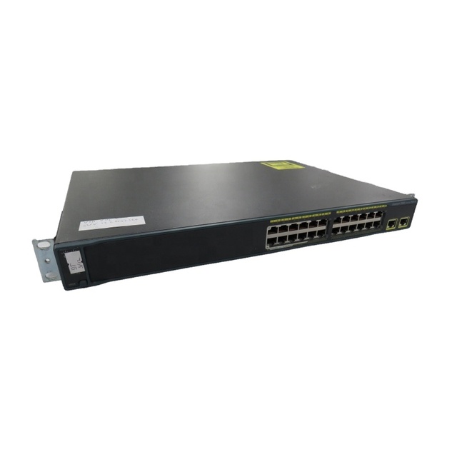 New in Stock WS-C2960+24LC-S 2960 Plus 24 Port PoE 10/100/1000Mbps Stackable Network Switch
