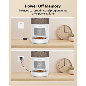 Mangeoire automatique intelligente et écologique pour animaux de compagnie, 4L, avec alimentation chronométrée et écran LCD - Product Image 6