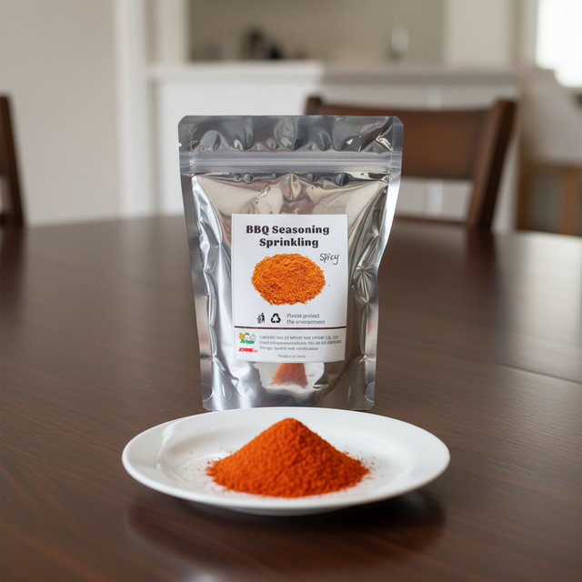 Customized BBQ Seasoning Sprinkling glass bottle or bulk packaging for Restaurants outdoor parties or home use