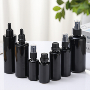 Flacone in Vetro Viola con Protezione UV da 30ml 50ml 60ml 100ml, Tappo a Prova di Bambino, Contagocce CRC per Cosmetici e Medicinali - Product Image 4