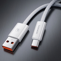 Cable Toocki de Larga Duración, Carga Rápida de 66W, Exterior Trenzado de Alta Densidad, Estabilización de Voltaje para Uso con Múltiples Dispositivos