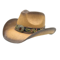Chapeau de cowboy occidental de luxe en paille pour Burning Man, style bohème, avec plumes turquoise, personnalisable, pour femmes et hommes, vente en gros, MOQ 3
