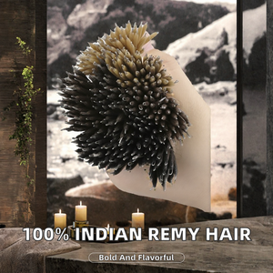 Chaofan - Extensiones de Cabello con Micro Anillas y Punta Nano, Cabello Humano Remy Indio 100%, Doble Trama a Máquina, 24 Pulgadas Estirado - Product Image 2