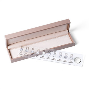 Outils <span class=keywords><strong>de</strong></span> découpe <span class=keywords><strong>de</strong></span> diamants 1ct-6ct avec logo personnalisé sans frais supplémentaires, ensemble <span class=keywords><strong>de</strong></span> pierres maîtresses <span class=keywords><strong>de</strong></span> haute qualité en zircone cubique (CZ) pour la fabrication <span class=keywords><strong>de</strong></span> bijoux - Product Image 4