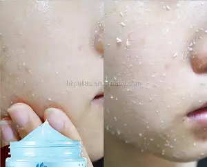 Peeling-Gesichts- und Körpercreme für sanfte Entfernung von abgestorbenen Hautzellen
