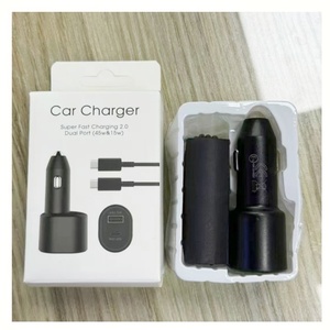 Adaptateur Type-C USB-C Original PD 45W 15W Double USB Adaptatif pour <span class=keywords><strong>Samsung</strong></span> <span class=keywords><strong>Chargeur</strong></span> <span class=keywords><strong>Rapide</strong></span> S23 <span class=keywords><strong>S20</strong></span> S22 <span class=keywords><strong>Ultra</strong></span> Z Fold 2 3 4 <span class=keywords><strong>Chargeur</strong></span> de Voiture - Product Image 1