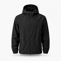 Veste décontractée de luxe minimaliste pour homme, imperméable, coupe-vent, tendance, vente en gros, personnalisable