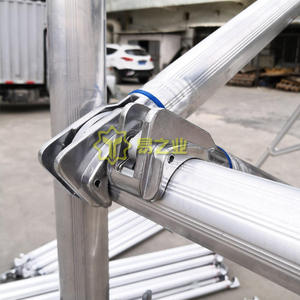 Échafaudage de travail en aluminium, échafaudage mobile pour la communication et la transmission d'énergie - Product Image 6