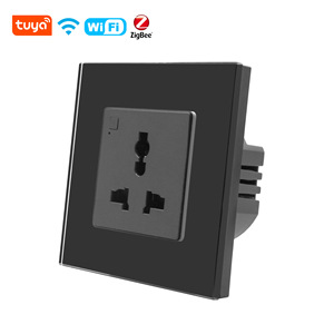 Tuya Smart <b>Universal</b> <b>Socket</b> 13A AC240V Zigbee Wi-Fi Remote Control Overload Protection - Product Image 1