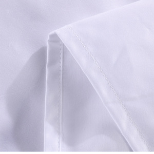 Prix d'usine, literie d'hôtel de qualité 5 étoiles Hilton, luxe, blanc uni, 100% coton, pour hôtel - Product Image 5