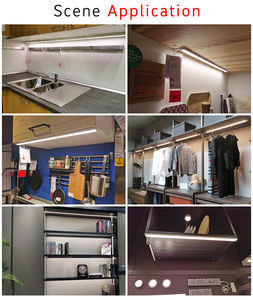 Barres en aluminium 6063 en forme de U, diffuseur de haute qualité, profil de bande LED, profil en aluminium plat pour bande LED, canal pour bande LED - Product Image 4