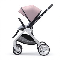 Poussette bébé pliable légère très vendue, système de voyage portable à pliage en un clic, convient aux bébés de 0 à 36 mois.