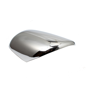 Tapas de cubierta de espejo lateral cromado, carcasa para <span class=keywords><strong>Toyota</strong></span> Land Cruiser <span class=keywords><strong>Prado</strong></span> 120 2003-2009, accesorios interiores de espejo lateral de puerta - Product Image 5
