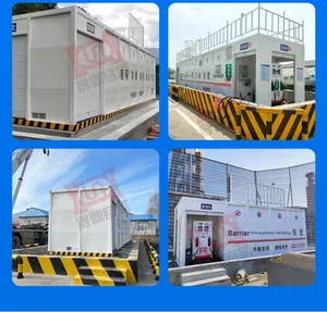 Tragbare Tankstelle Mobile Benzinstation Mobile Füllstation mit Zapfsäule und Behälter - Product Image 6