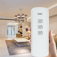 Fabricante 433Mhz Transmisor universal 3key Rolling Code RF Abridor de control remoto inalámbrico para puerta de garaje automática YET2165