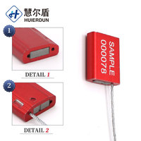 HED-CS105 Kraftstoff tank Kabel Sicherheits dichtung Aluminium Kabel Dichtung Hersteller Versand Kabel Dichtung