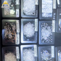 Toptan Altın Yaprak Markası IGI Sertifikalı Laboratuvarda Yetiştirilmiş Elmas Parlak Kesim Küçük Boy 0.6mm-3.8mm CVD HPHT DEF VVS VS Gevşek Elmas