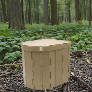 Toilette à compost pliable portable pour les aventures en plein air - pour la randonnée, l'escalade, les excursions, le camping décontracté - Product Image 4