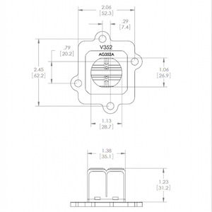 Válvula de Láminas ZUQING VForce 3 VS107 para Modificación de Motocicletas Jog50 CY50 Ark 50cc - Product Image 3