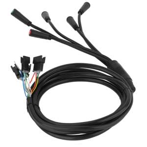 Hot <span class=keywords><strong>2</strong></span>/3/4/5/6/8-pins mannelijke naar vrouwelijke verlengkabel voor elektrische fiets, waterdichte e-bike display kit, motorfiets toepassing - Product Image 5