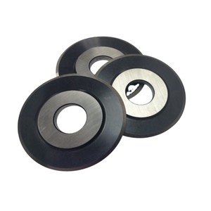 Lama industriale con coltello da taglio tondo cromato di precisione per l'industria degli imballaggi - Product Image 1