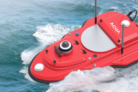 Sondeur d'écho d'arpentage Bateau d'échantillonnage d'eau multi-faisceaux autonome 8 heures Endurance South M10 / M20 Véhicule de surface sans pilote