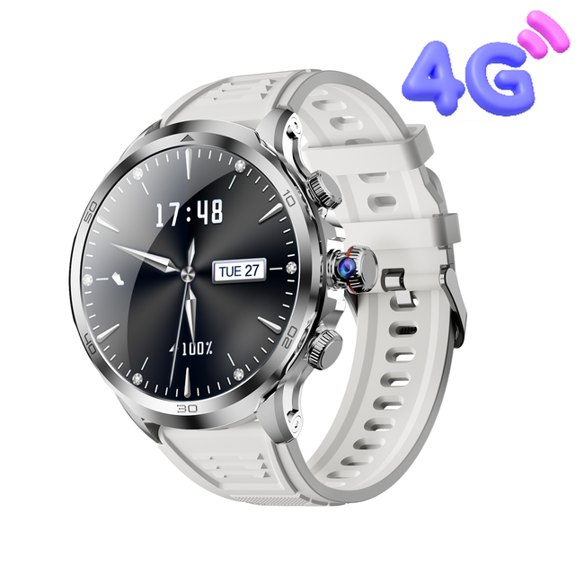 H19 Round Full Touch Amoled Screen Camera Call Gps Heart Rate Android Smart Watch 2024 With Wifi Sim Card 4g Smart Watch
