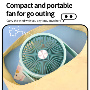 Dd8163 Bàn <span class=keywords><strong>Fan</strong></span> USB Có Thể Sạc Lại Bảng <span class=keywords><strong>Fan</strong></span> Hâm Mộ Ngoài Trời Cắm Trại <span class=keywords><strong>Fan</strong></span> Hâm Mộ Không Chổi Than Yên Tĩnh 3 Tốc Độ Gió - Product Image 3