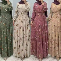 Nouvelle Robe Abaya Islamique Moderne pour Femme, Couleur Unie, Élégante et Décontractée, Collection Printemps-Été 2026 – Vente en Gros