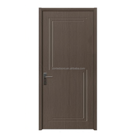 Porte intérieure imperméable en bois PVC Wpc Portes coulissantes en bois Wpc Portes intérieures en bois