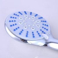 Pommeau de douche à effet pluie pour salle de bain, design moderne, matériau ABS, installation facile, montage mural