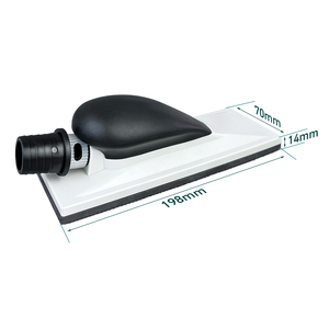 먼지 흡수 퍼티 그라인딩의 평평한 자동차 표면용 먼지 흡수 스트레이트 코너 드라이 샌딩 블록 핸드 푸시 플레이트 - Product Image 3