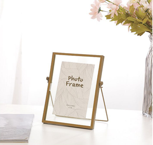 Cadeau <span class=keywords><strong>suspendu</strong></span> Autoportant Solide <span class=keywords><strong>Cadre</strong></span> Photo En <span class=keywords><strong>Verre</strong></span>, <span class=keywords><strong>verre</strong></span> transparent <span class=keywords><strong>cadre</strong></span> vintage chic photo souvenir <span class=keywords><strong>cadre</strong></span> - Product Image 3