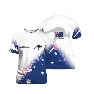 T-shirts de football unis pour hommes, grande taille, coupe classique, style uniforme de marathon amusant, pour la gym, mode - Product Image 1