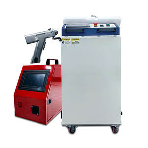 جهاز لحام ليزر محمول عالي الجودة <span class=keywords><strong>3</strong></span> في 1 متعدد الوظائف للمعادن والخشب والحجر والفولاذ المقاوم للصدأ والأكريليك والبلاستيك - Product Image 2