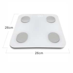 Timbangan lemak tubuh Bluetooth nirkabel LED Tuya, analisis impedansi bioelektrik skala lemak - Product Image 2