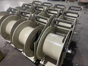 Promotion : Enrouleur de tuyau de carburant automatique de 1 pouce, 25 mètres, avec guide supérieur <span class=keywords><strong>vide</strong></span> pour huile et mécatrónica - Prix usine - Équipement de service <span class=keywords><strong>essence</strong></span> - Product Image 2